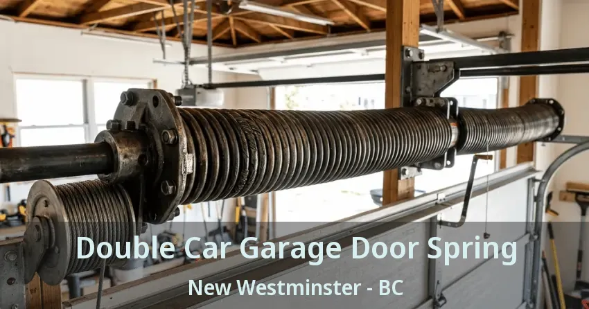 Double Car Garage Door Spring New Westminster - BC